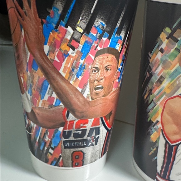 USA Basketball Collectible cups 1992 McDonald's USA Basketball "Dream Team" - Picture 2 of 8